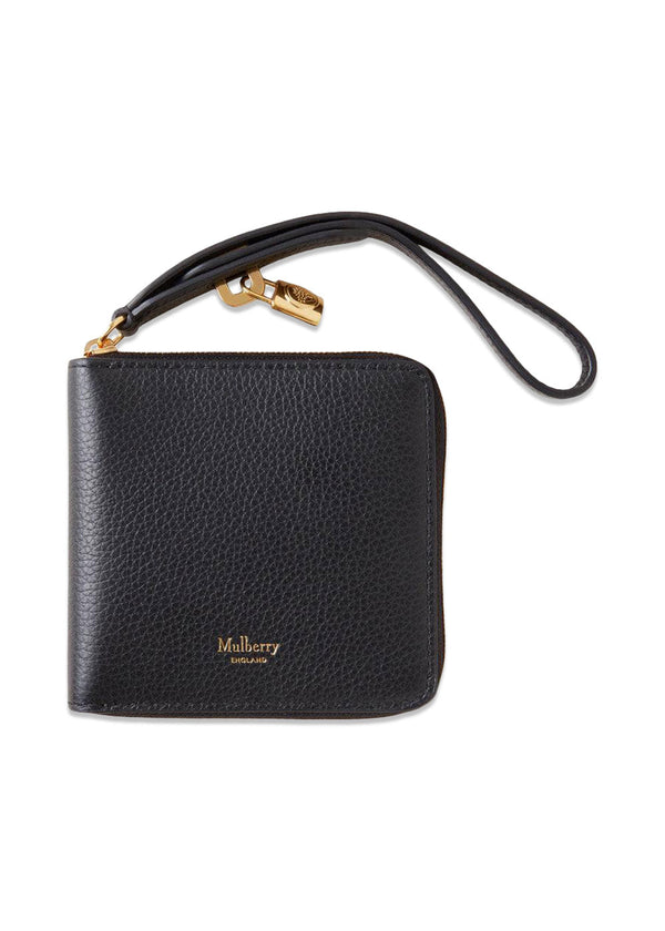 Billie Zip Around Purse SCG - Black-Wallet/Purse-Mulberry-Butler Loftet
