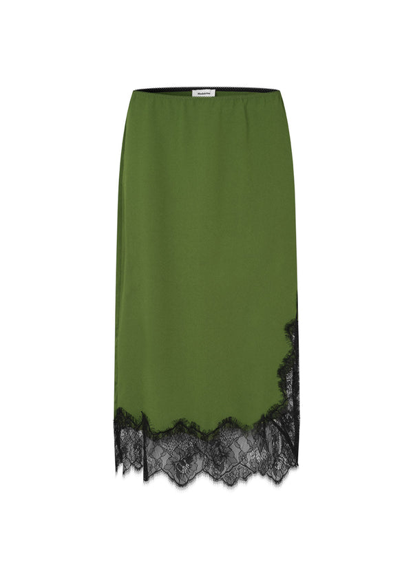 Birkmd skirt - Twist Of Lime-Skirts-Modström-Butler Loftet