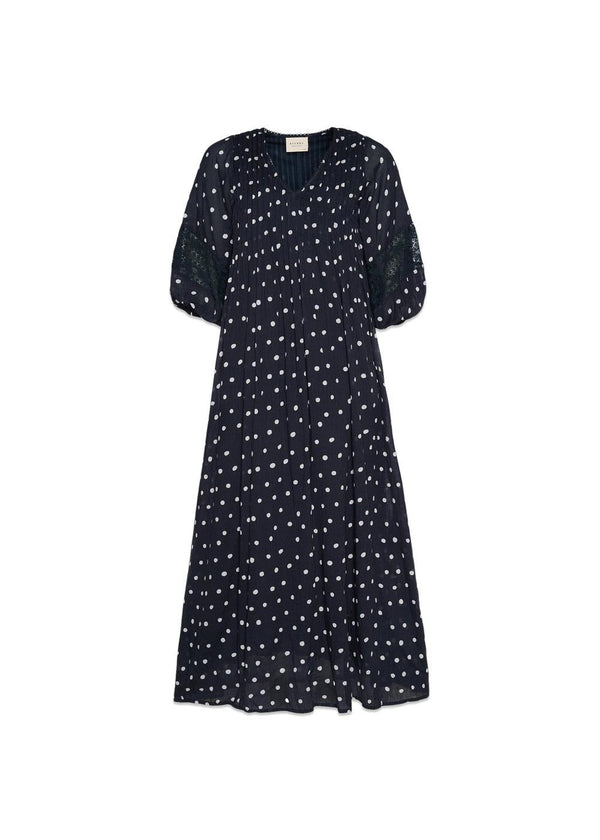 Bolette Dress - Black Dots-Dress-Sissel Edelbo-Butler Loftet