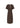Bomba Structure Solid Dress - Dark Brown-Dress-Neo Noir-Butler Loftet