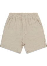 Woodbirds Bommy Linen Shorts - Sand. Køb shorts her.