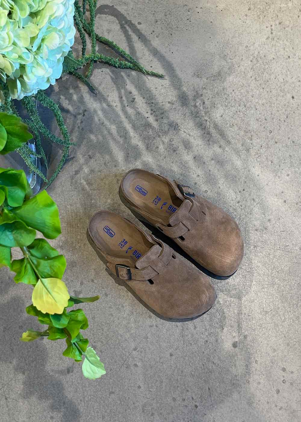 Boston BS - Dark Tea Tonal-Sandals-Birkenstock-Butler Loftet