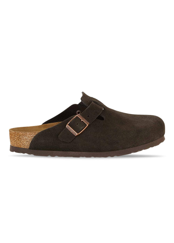 Birkenstocks Boston VL SFB Mocha - Mocha. Køb sandaler her.