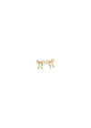 Bow Earsticks - Goldplated-Jewellery-Pernille Corydon-Butler Loftet