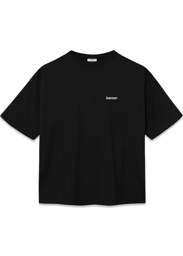 Box Fit Heavy - Logo - Black-T-shirts-Bareen-Butler Loftet
