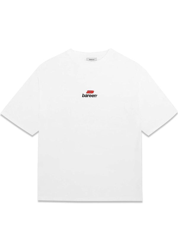 Box Fit - Logo 3.0 - White-T-shirts-Bareen-Butler Loftet