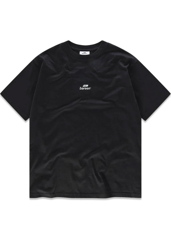 Box fit T-shirt Logo - Black-T-shirts-Bareen-Butler Loftet