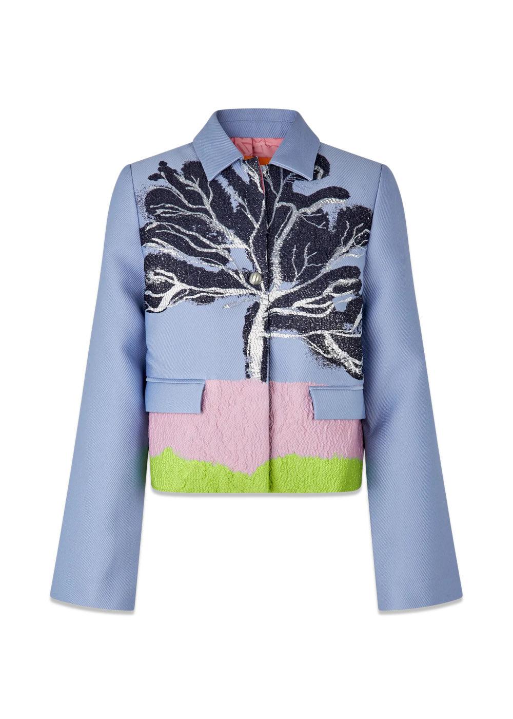 Boxy Straight Jacket - Tree-Outerwear-Stine Goya-Butler Loftet