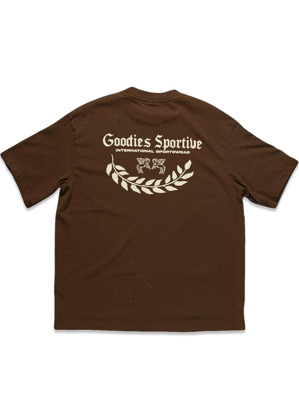 CAESAR BROWN TEE - Brown-T-shirts-Goodies Sportive-Butler Loftet