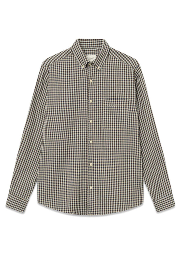 CAMP SHIRT - Brown Check-Shirts-Forét-Butler Loftet