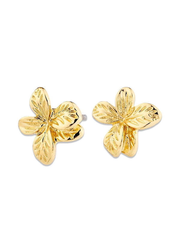 CHARMAINE earrings gold-plated - Gold Plated-Jewellery-Pilgrim-Butler Loftet