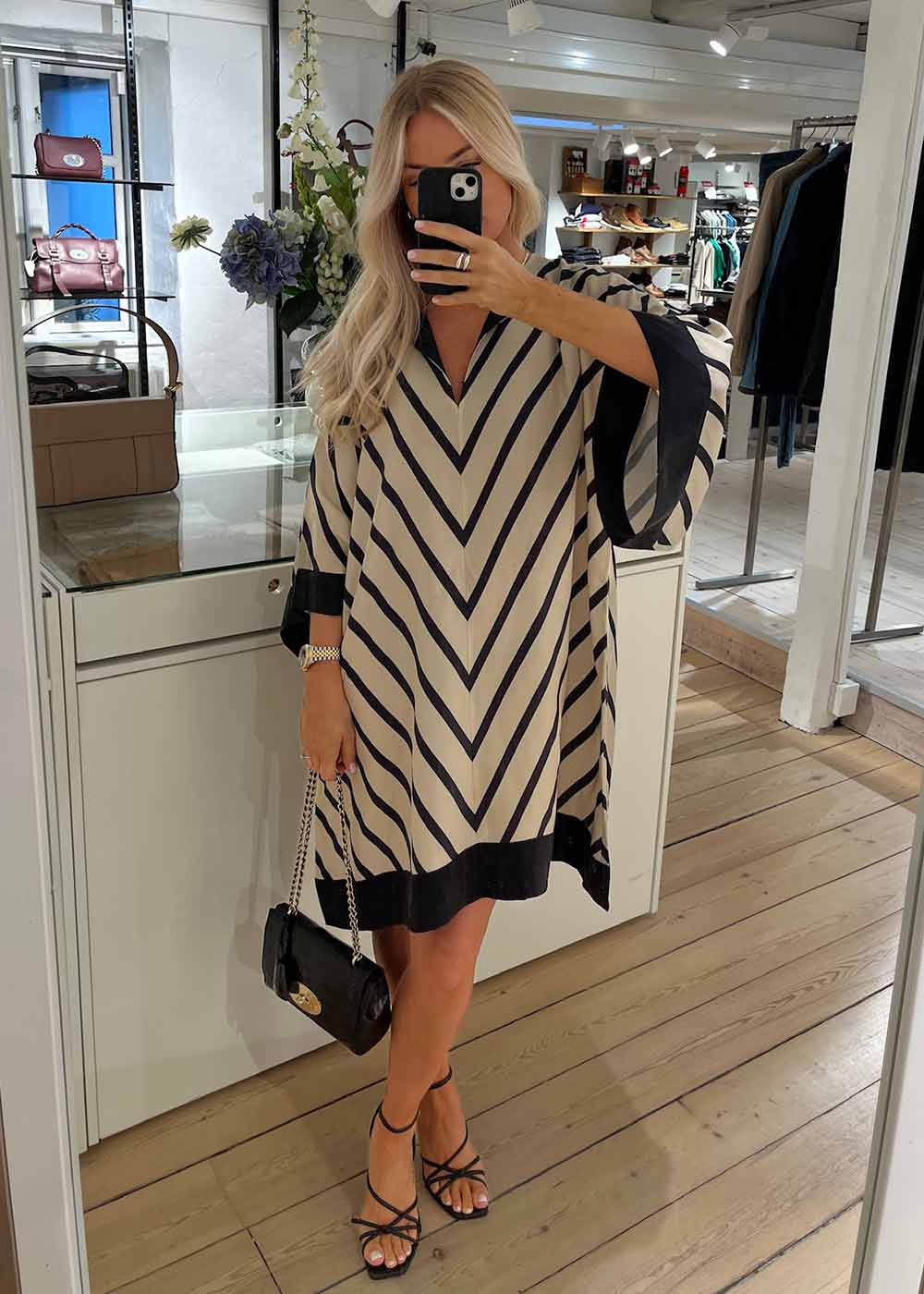 CIME - Diagonal Stripe-Dress-By Malene Birger-Butler Loftet