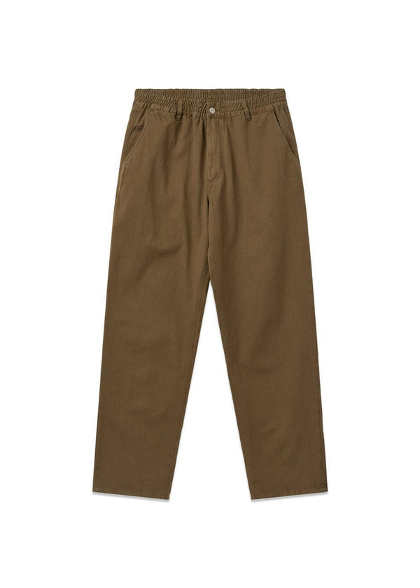 CLAY LIGHT PANTS - Algae Green-Pants-Forét-Butler Loftet