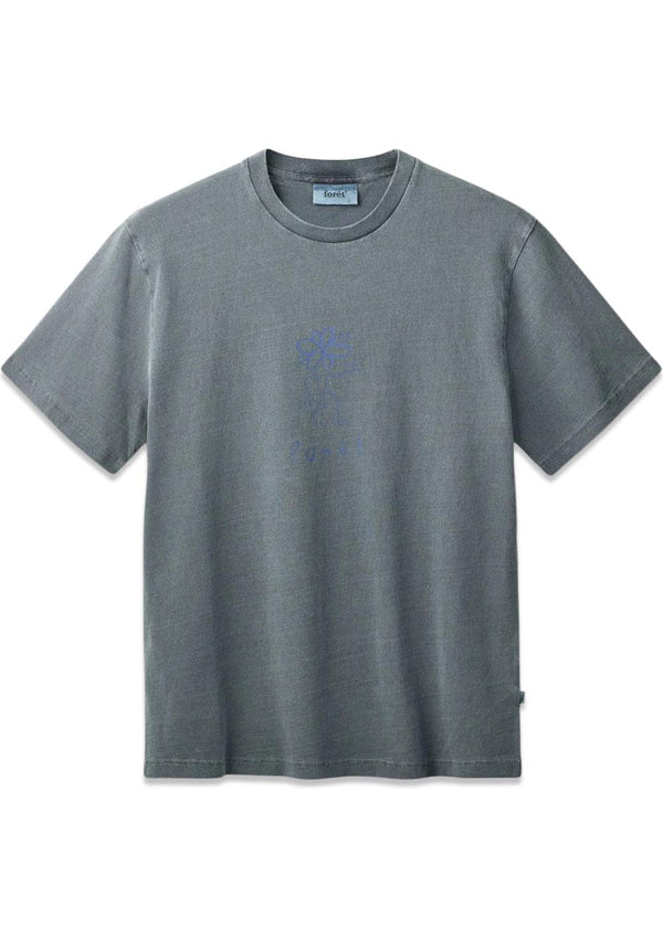 CLOVER T-SHIRT - Navy-T-shirts-Forét-Butler Loftet