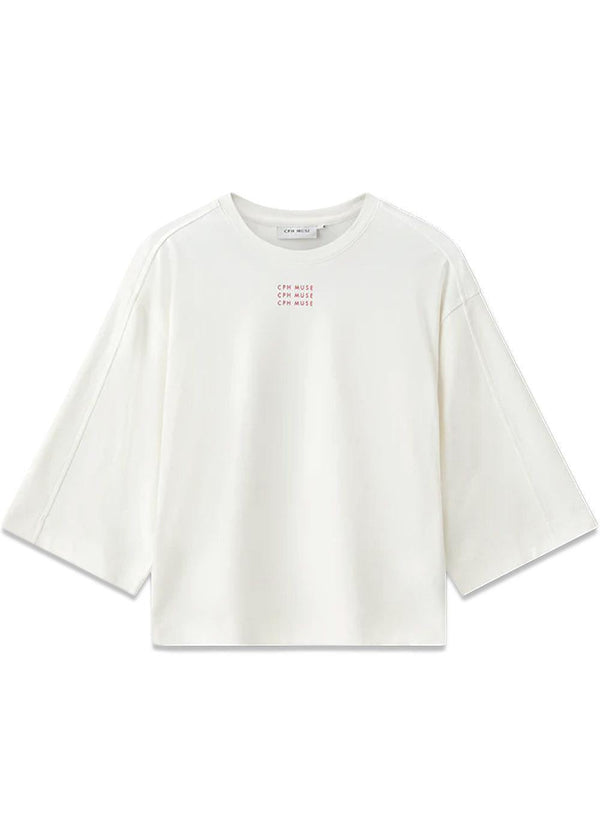 CMMUSE-TEE - Jet Stream W. Goji Berry-T-shirts-Copenhagen Muse-Butler Loftet