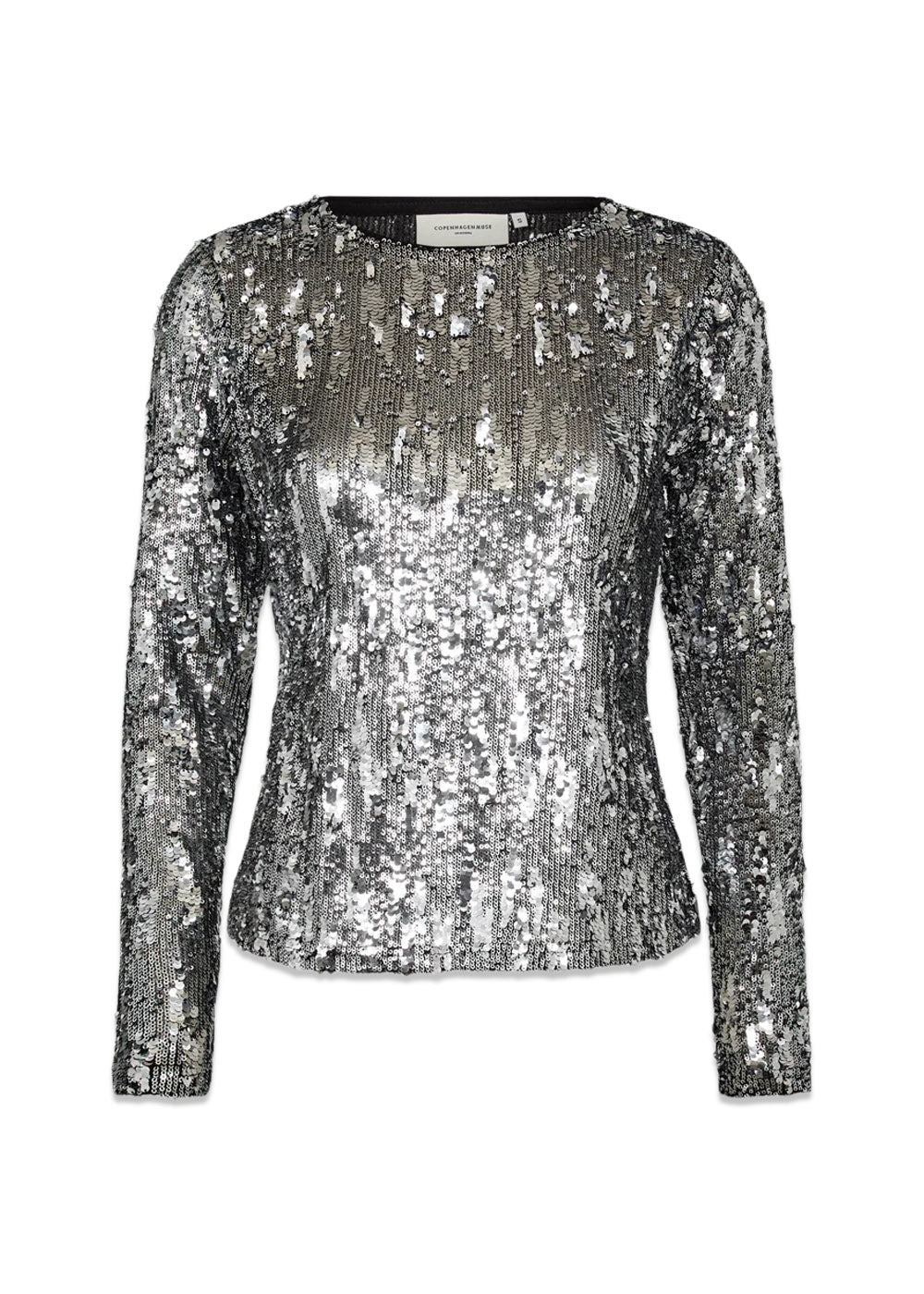 CMSEQUINCE-TEE - Silver-Blouses-Copenhagen Muse-Butler Loftet