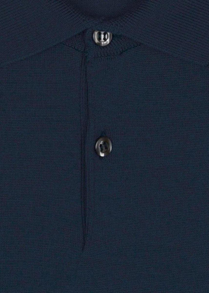 CPAYTON SS POLO SHIRT - Navy Knitwear701_CPAYT_NAVY_M5057457689499- Butler Loftet