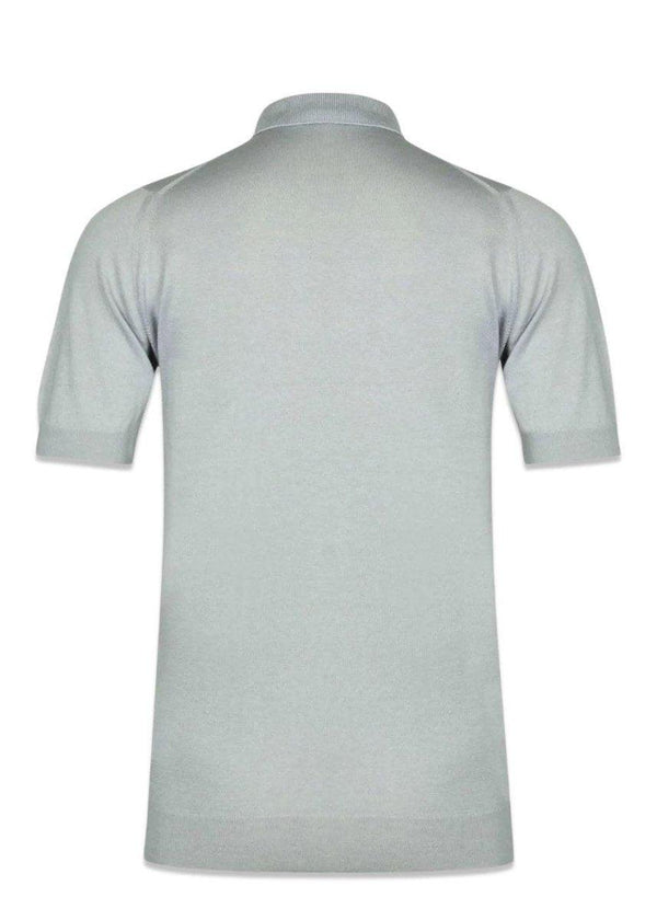 John Smedleys CPAYTON SS POLO SHIRT - Pebble Grey. Køb strik her.