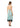 Carinamd print dress - Aqua Flower-Dress-Modström-Butler Loftet