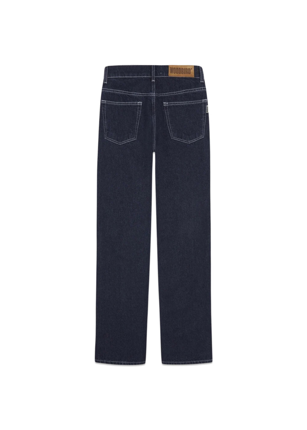 Carla Indigo Jeans - Washed Blue-Jeans-Woodbird-Butler Loftet