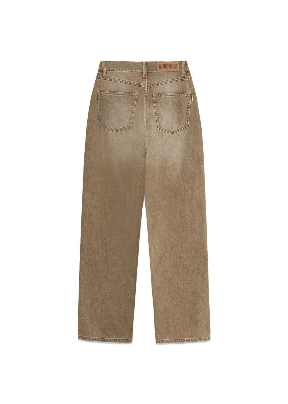 Carla Safha Jeans - Beige-Jeans-Woodbird-Butler Loftet