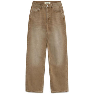 Carla Safha Jeans - Beige-Jeans-Woodbird-Butler Loftet