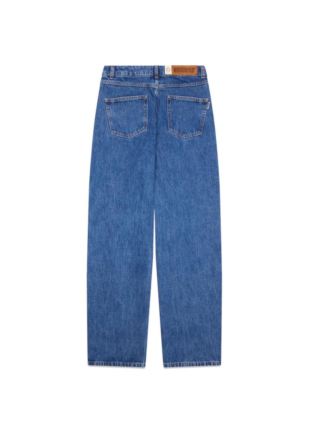 Carla Stone Jeans - Blue-Jeans-Woodbird-Butler Loftet