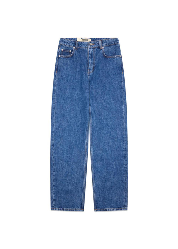 Carla Stone Jeans - Blue-Jeans-Woodbird-Butler Loftet