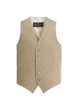 Carlo Waistcoat - Nubuck Beige