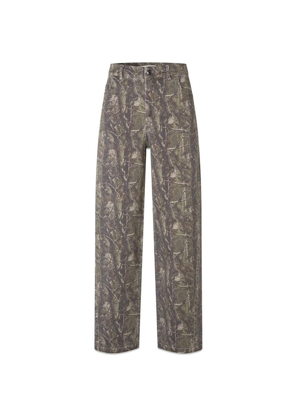 Cartonmd print jeans - Deepwood Camo-Jeans-Modström-Butler Loftet