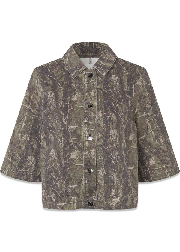Cartonmd print shirt - Deepwood Camo-Shirts-Modström-Butler Loftet