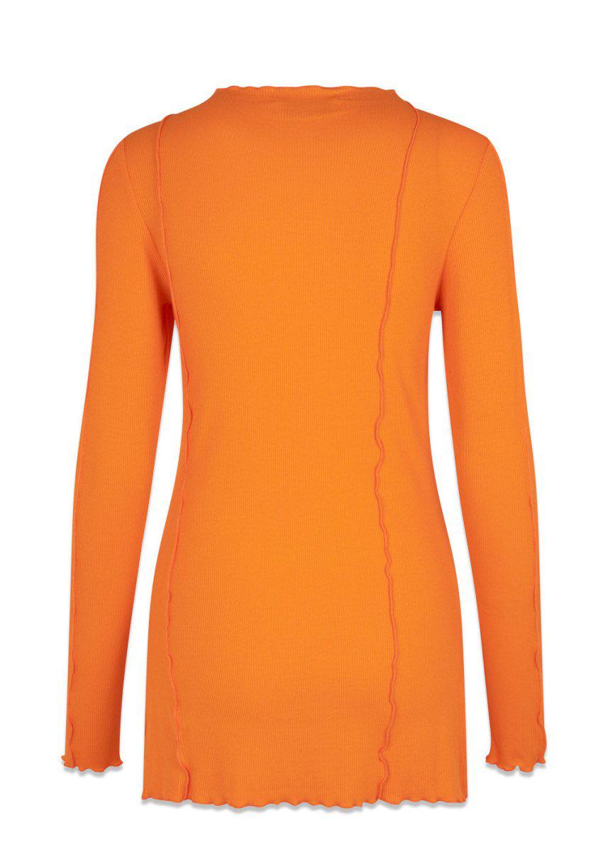 CassieMD LS top - Vibrant Orange Top100_56899_VibrantOrange_XS5714980217673- Butler Loftet