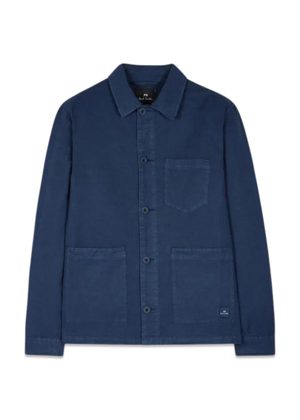 Casual Fit Jacket - Navy-Shirts-Paul Smith - PS-Butler Loftet