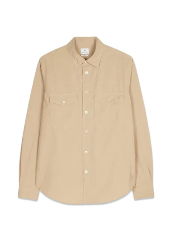 Casual Fit Shirt - Medium Beige-Shirts-Paul Smith - PS-Butler Loftet