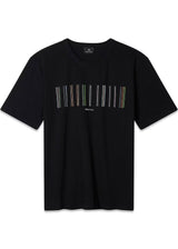 Casual Fit T-Shirt Stripe - Black-T-shirts-Paul Smith - PS-Butler Loftet