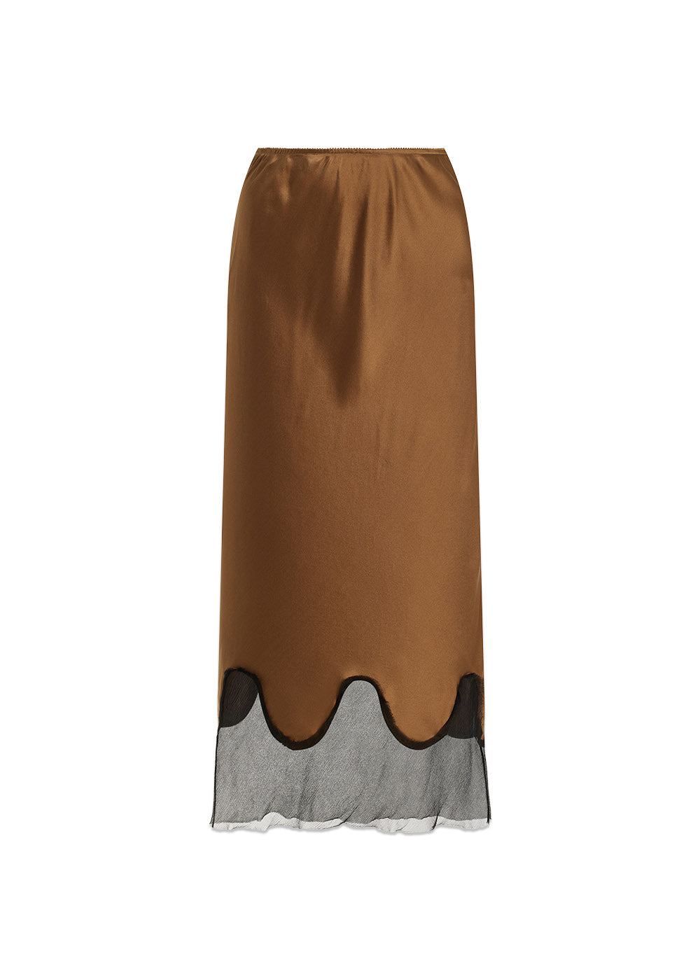 Catania Midi Skirt - Olive-Skirts-The Garment-Butler Loftet