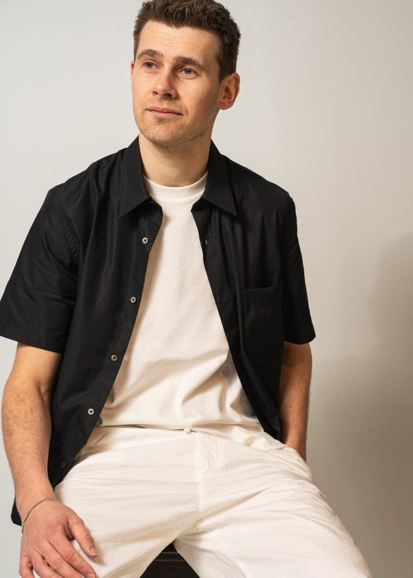Chemise Bart - Noir Black-Shirts-A.P.C-Butler Loftet