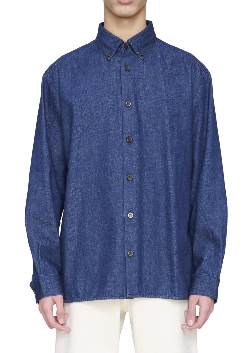 Chemise Mathias - Indigo-Shirts-A.P.C-Butler Loftet