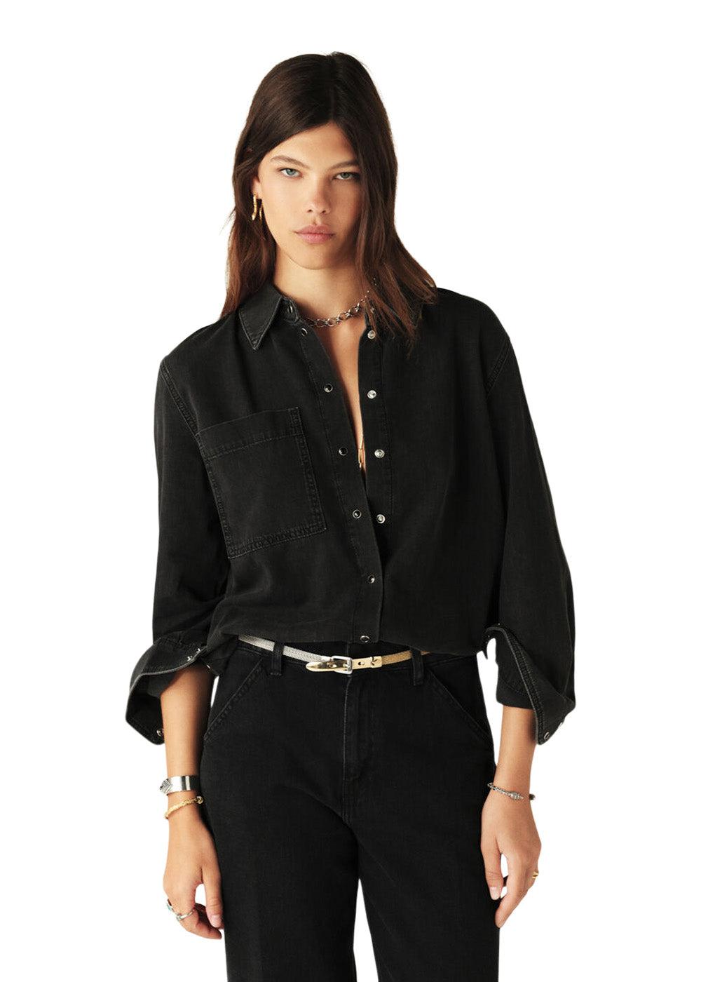 Chemise maxa - Black Stone