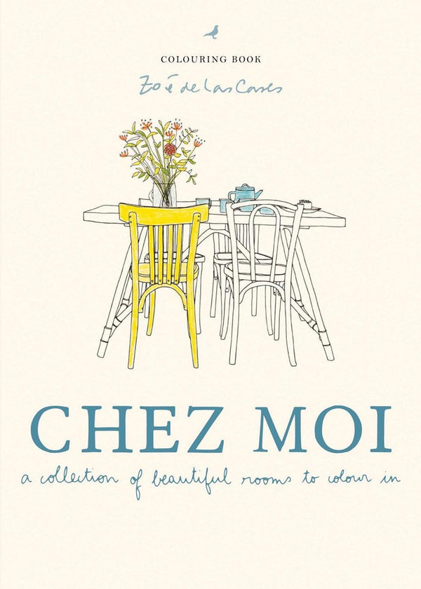 Chez Moi Colouring Book - Zoé De Las Cases - Beige-Living-New Mags-Butler Loftet