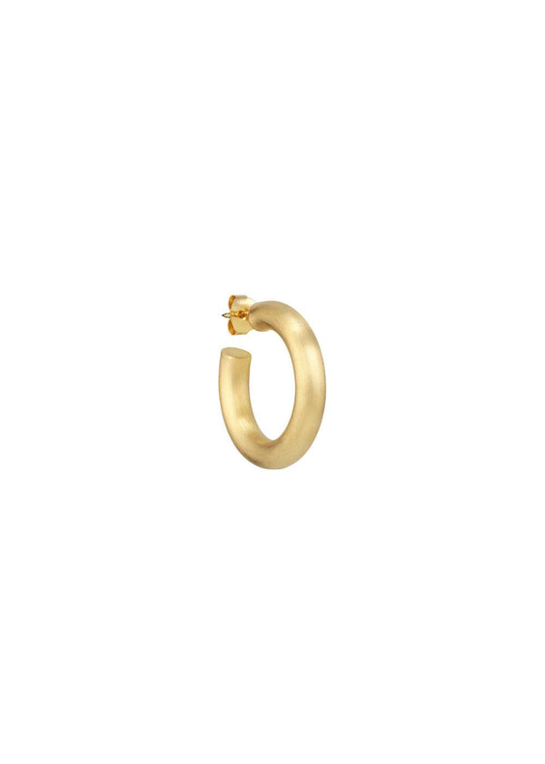 Chunky Hoops - Gold-Plated Silver-Jewellery-Jane Kønig-Butler Loftet