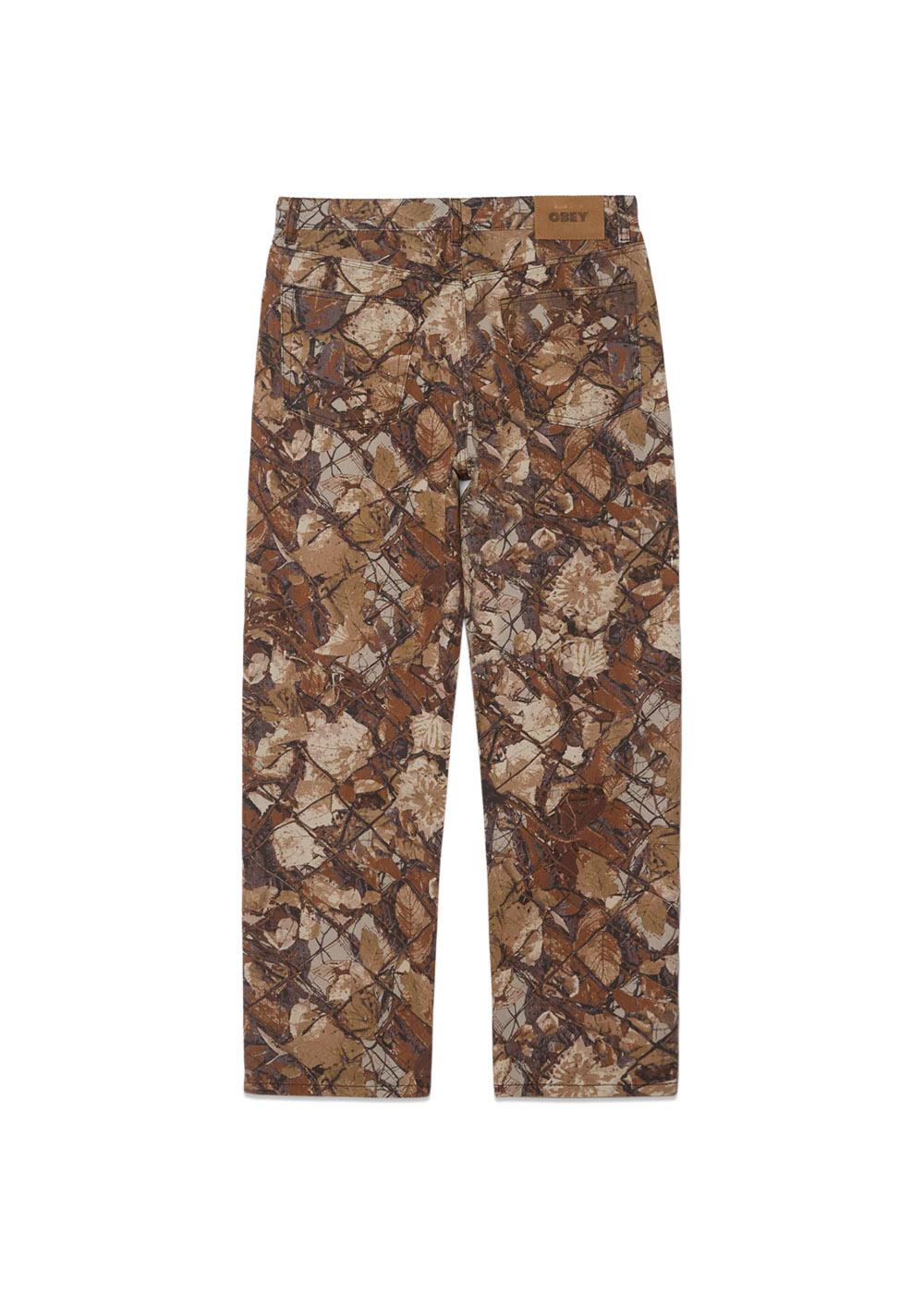 Classic Baggy Denim - Fence Camo Multi-Pants-OBEY-Butler Loftet
