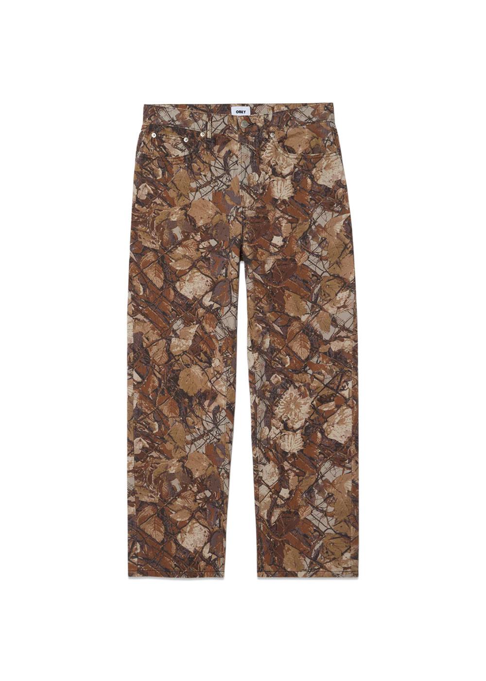 Classic Baggy Denim - Fence Camo Multi-Pants-OBEY-Butler Loftet
