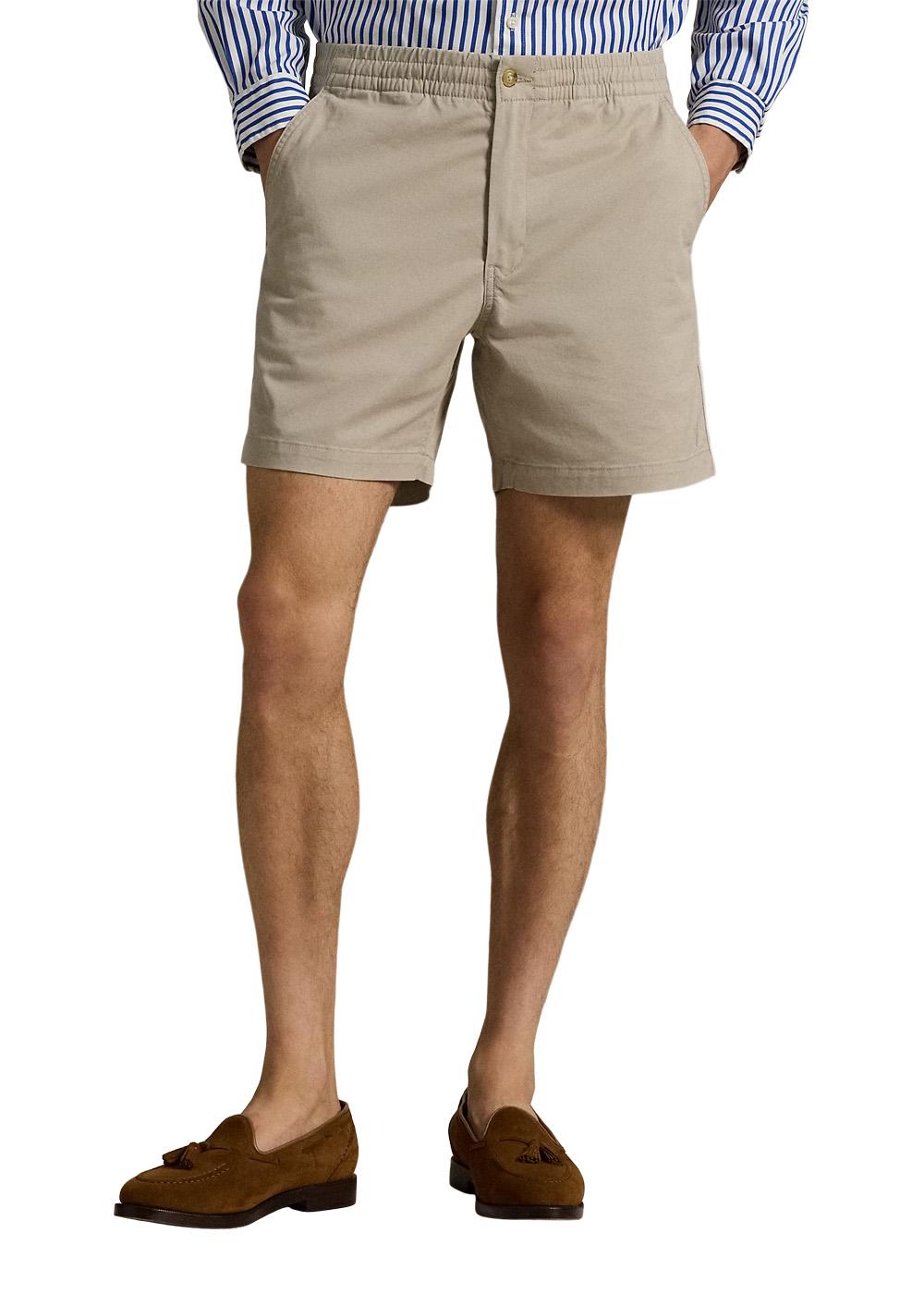 Classic Fit Prebster Cotton Short - Tan-Shorts-Ralph Lauren-Butler Loftet
