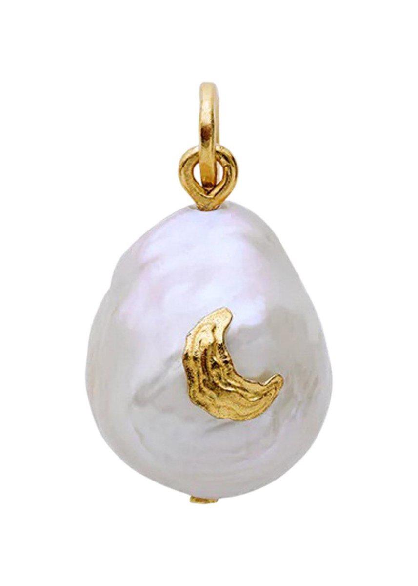 Maanestens Claude Pendant - Sterling Silver (925) Gold Plated. Køb halskæder her.