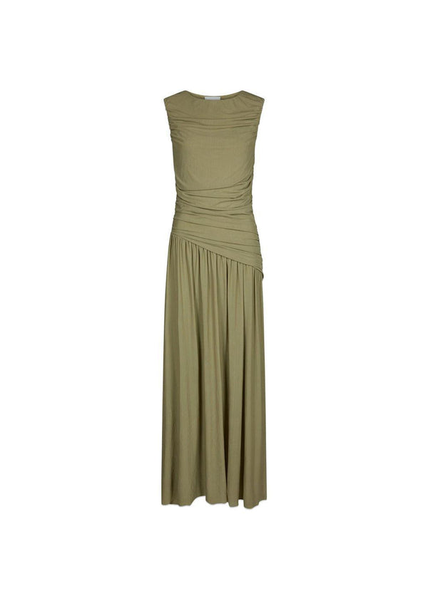 Cludine Mesh Dress - Sage Green-Dress-Neo Noir-Butler Loftet