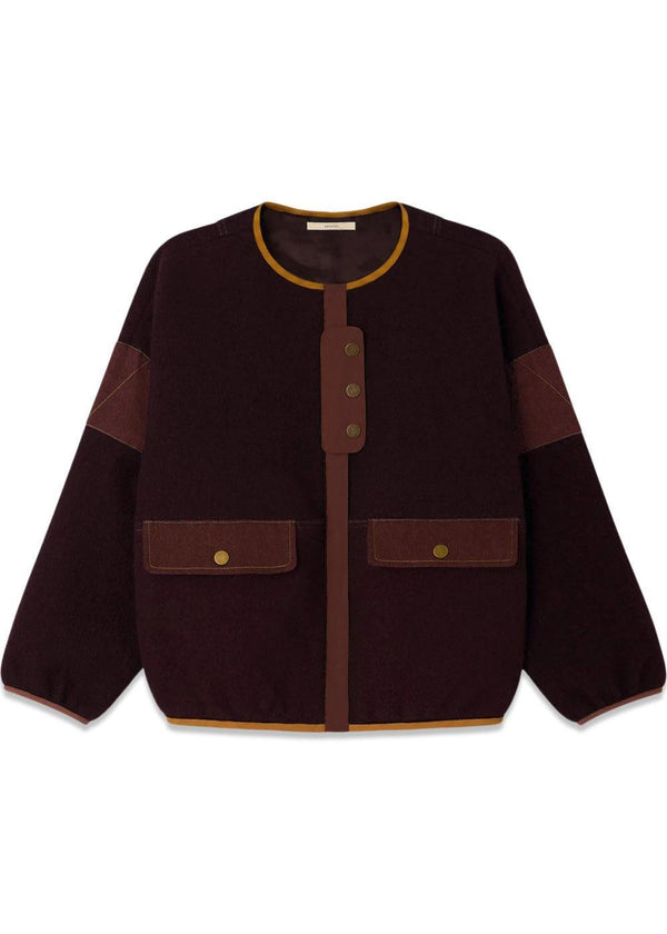 Cold Night Round neck jacket - Muzra Mood-Outerwear-Sessùn-Butler Loftet