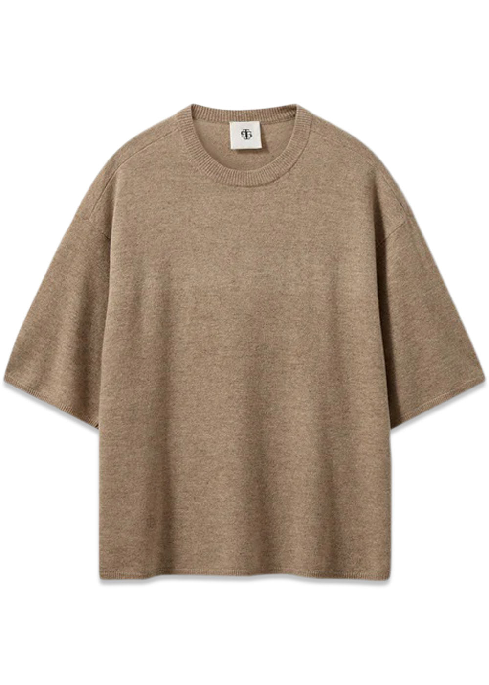 Como Oversized Tee - Camel