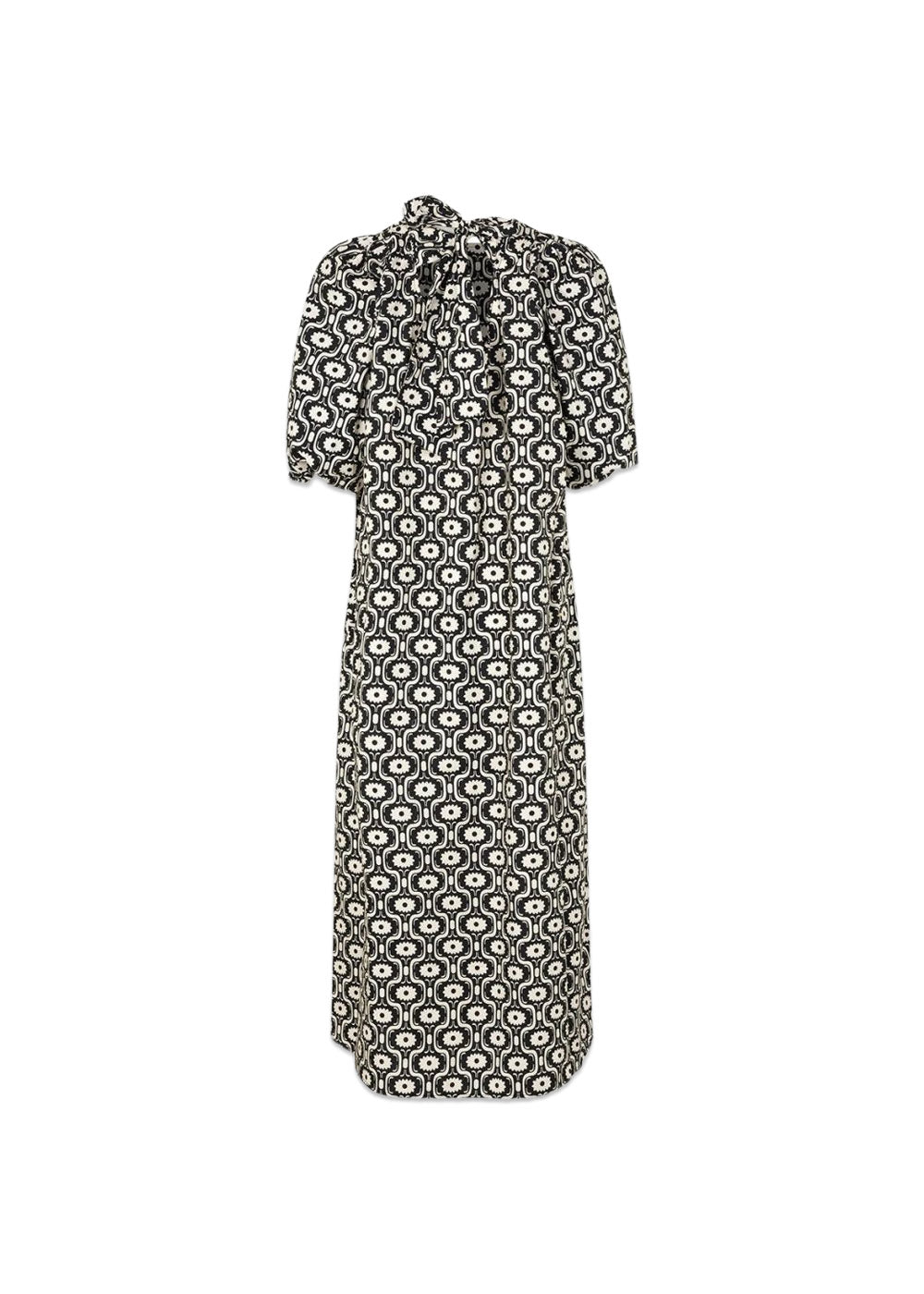 CoraMD print dress - Seventies Fleur-Dress-Modström-Butler Loftet