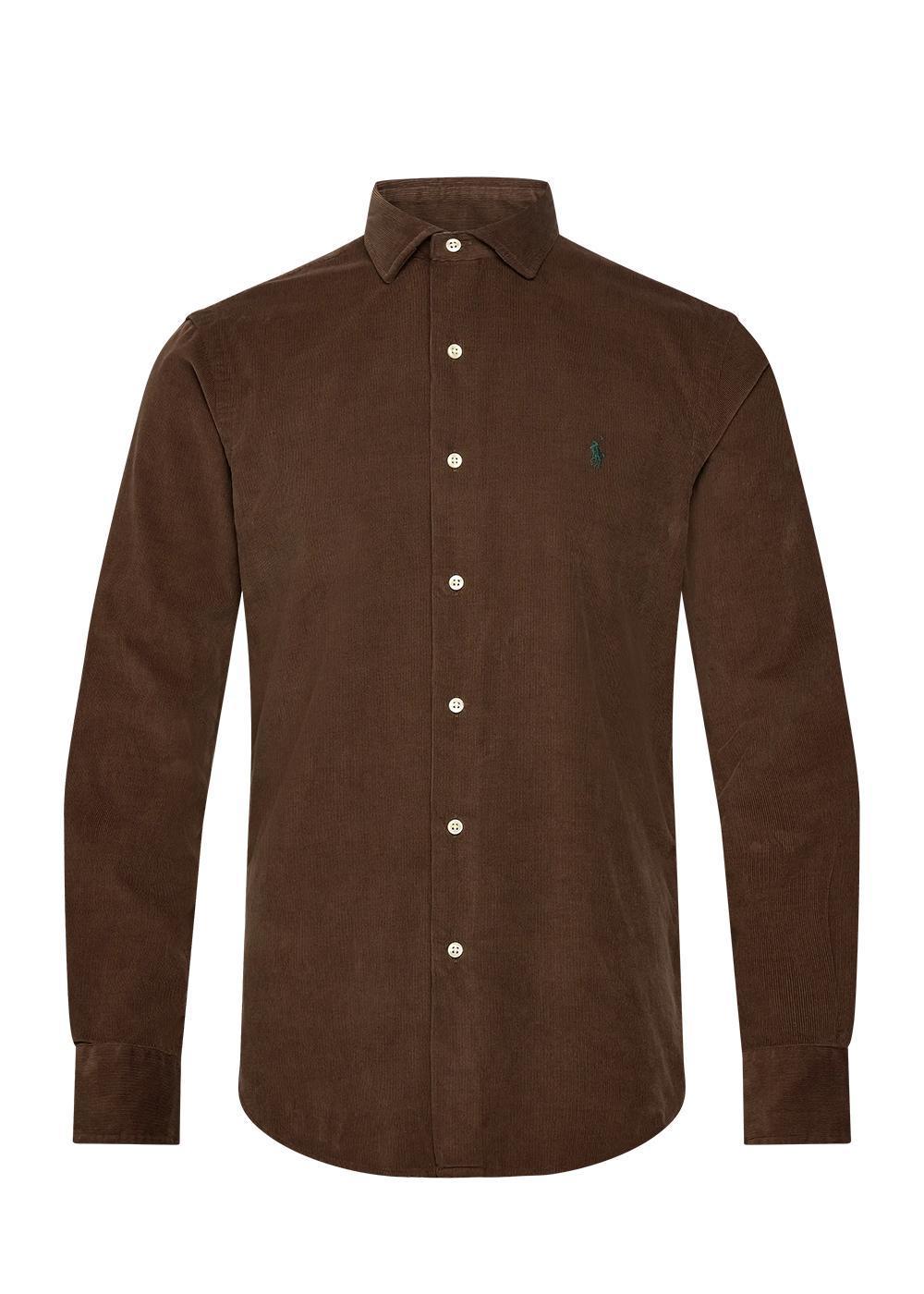 Corduroy Shirt - Brown-Shirts-Ralph Lauren-Butler Loftet